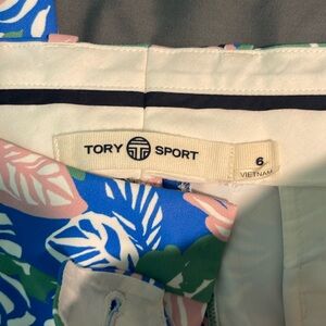 Tory sport floral pants, size 6